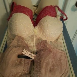 Lot of 4 bras all 32dd